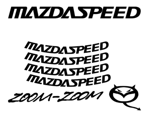 カッティングシート　リムステッカー　MAZDA純正 デミオ16インチ ホイールのドレスアップ